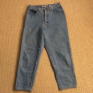 Vintage 90s Jennifer Moore Perfect Wash Cropped Denim Jeans